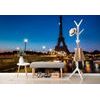 Originálna fototapeta večerná Eiffelova veža