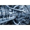 Obraz dokonale prepracovaný motor turbíny