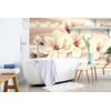 Tapeta pôvabná béžová magnólia