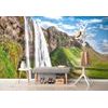 Samolepiaca fototapeta známy islandský Seljalandsfoss