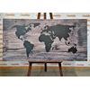 Obraz umelecká mapa sveta