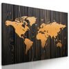 Obraz luxusná mapa sveta