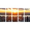 5-dielny obraz okúzľujúci New York