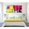 5-dielny obraz unikátny pop-art