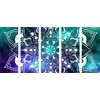 5-dielny obraz vesmírna Mandala