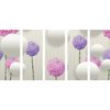 5-dielny obraz abstraktné lúčne kvety