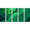 5-dielny obraz tropický prales