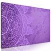 Obraz fialová Mandala s abstraktnými prvkami