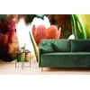 Zaujímavá samolepiaca tapeta tulipány v retro prevedení