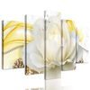 5-dielny obraz luxusný kvet s perlami