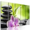 5-dielny obraz wellnes kamene v srdci prírody