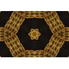 Tapeta zlatá Mandala v modernom prevedení