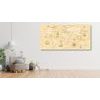 Obraz na korku mapa s loďami vo vintage štýle