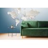 Samolepiaca tapeta nevšedná mapa sveta