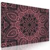 Obraz Mandala v indickom štýle v ružovom prevedení