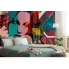 Samolepiaca tapeta krása ženy v pop art štýle