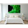 Obraz zelený dym