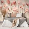 Samolepiaca tapeta jemnosť staroružových tulipánov