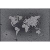 Samolepiaca tapeta vintage mapa v čiernobielom prevedení