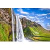 Samolepiaca fototapeta známy islandský Seljalandsfoss