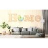 Samolepiaca tapeta minimalistický nápis Home