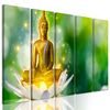 5-dielny obraz harmonický Budha