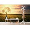 Samolepiaca fototapeta opustený strom pri západe slnka