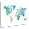 Obraz nádherná akvarelová mapa sveta