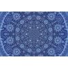 Tapeta modrá luxusná Mandala