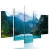5-dielny obraz dychberúca horská scenéria
