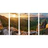 5-dielny obraz krásne slovenské hory