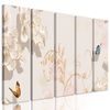 5-dielny obraz kvety v luxusnom prevedení