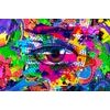 Jedinečná samolepiaca tapeta pop art oko