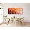 5-dielny obraz oranžová obloha