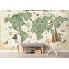 Samolepiaca tapeta rozprávková mapa sveta