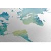 Obraz nádherná akvarelová mapa sveta