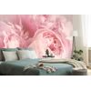 Samolepiaca tapeta ružové čaro kvetov
