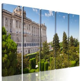 5-dielny obraz majestátny palác