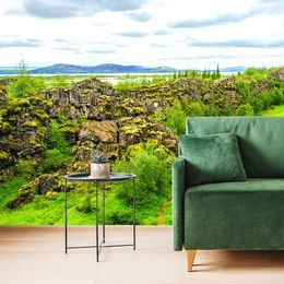 Samolepiaca fototapeta zaujímavý park Thingvellir