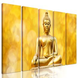 5-dielny obraz Budha