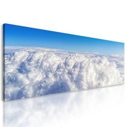 Obraz krásne biele oblaky