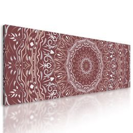 Obraz ukľudnujúca Mandala v ružovom prevedení