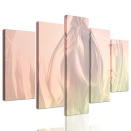 5-dielny obraz abstraktné znázornenie prírody