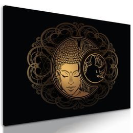 Obraz vyrovnaný Budha
