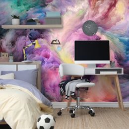 Tapeta abstraktná špirála plná farieb