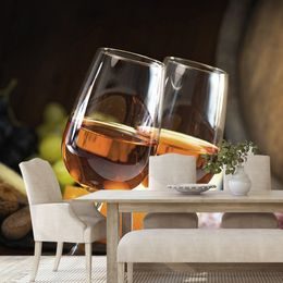 Samolepiaca fototapeta ochutnávka ružového vína