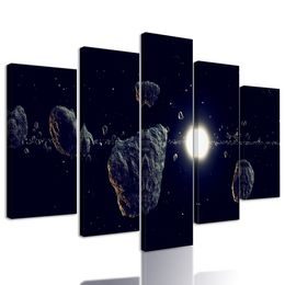 5-dielny obraz asteroidy