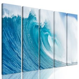 5-dielny obraz divoká vlna