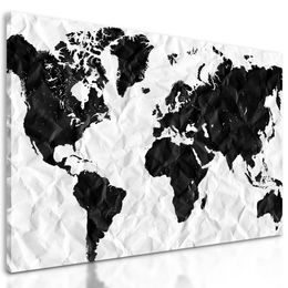 Obraz abstraktná mapa sveta