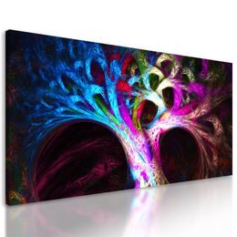 Obraz farebný strom